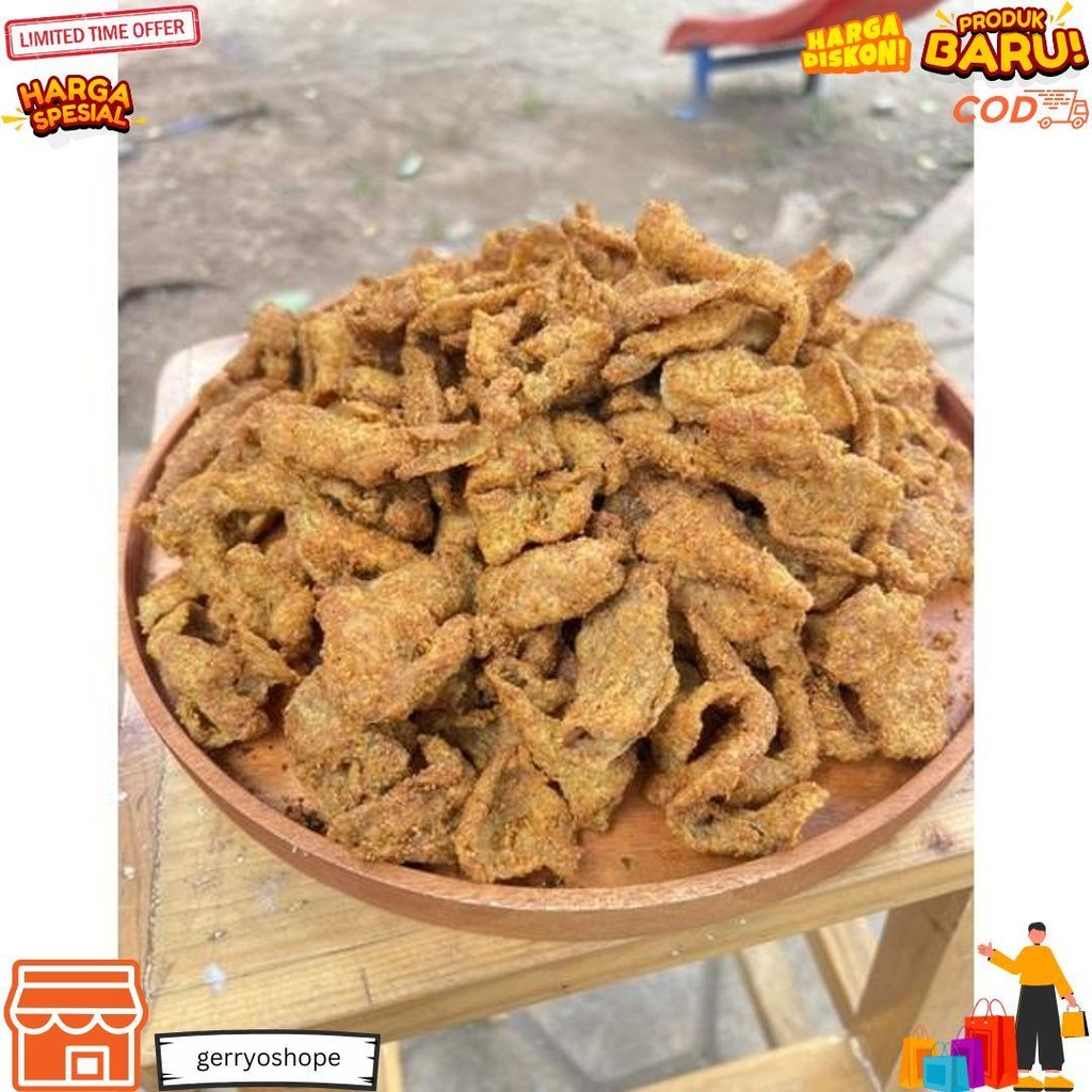 

Kripik Kulit Ayam Pedas Daun Jeruk 500Gr D Promo Puncak