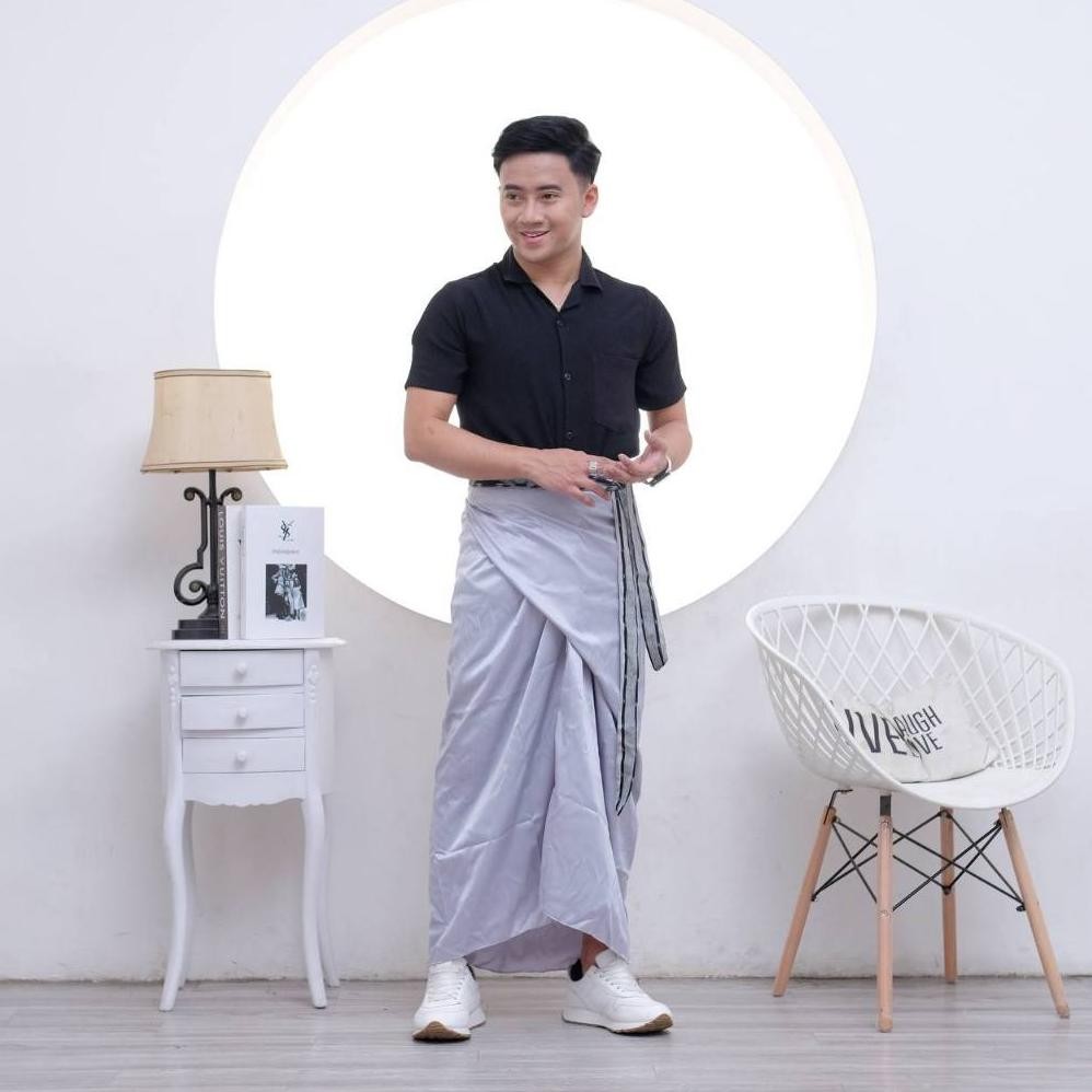 GRANITO.ID - SARUNG SRIKANDI & SENOPATI PANT pria wanita sarung rok lilit tenun asli sumba toraja je