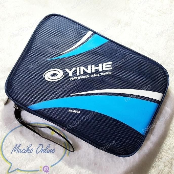 Cover Bet Yinhe 8033~Tas Cover Bet Pingpong Tenis Meja Yinhe Case 8033
