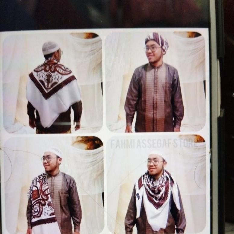 Surban yaman/Qutroh oman/imamah hijazi asli original