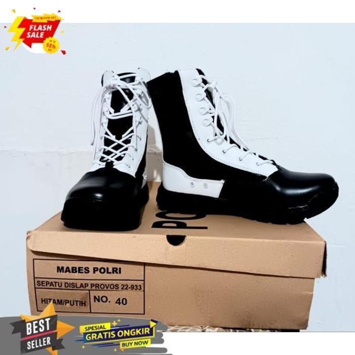 SALE SEPATU PDL PROVOS POLRI JATAH ORIGINAL