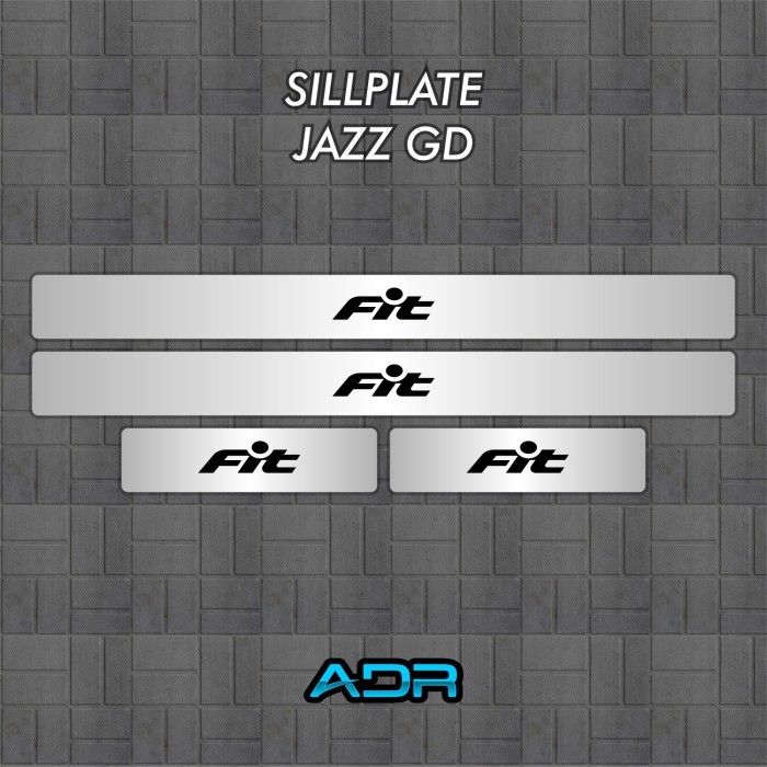 Sillplate Honda Jazz Gd3 Fit Mugen