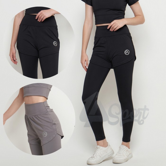TERLARIS HOTPANTS LEGGING OLAHRAGA WANITA / HOTPANTS SENAM WANITA / HOTPANTS SPORT WANITA / HOTPANTS