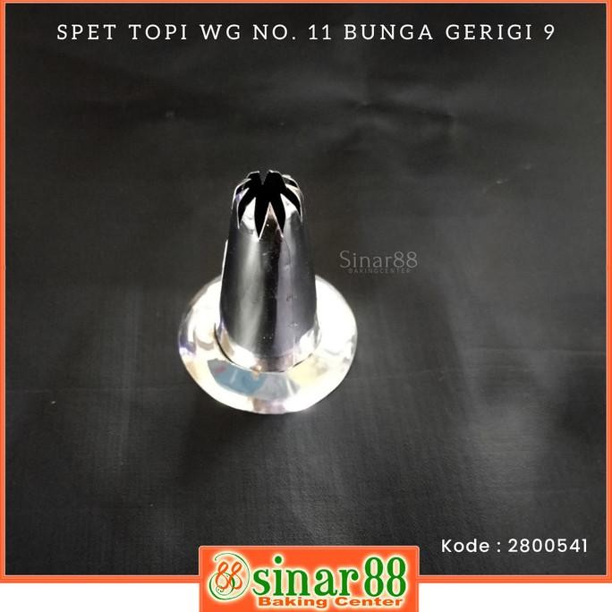 

}}}}}}] SPET TOPI WG NO. 11 BUNGA GERIGI 9
