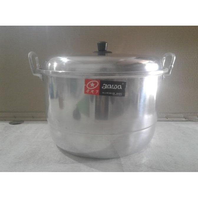 ------] Dandang Panci 30 Cm Ekonomi Aluminium Jawa Maspion