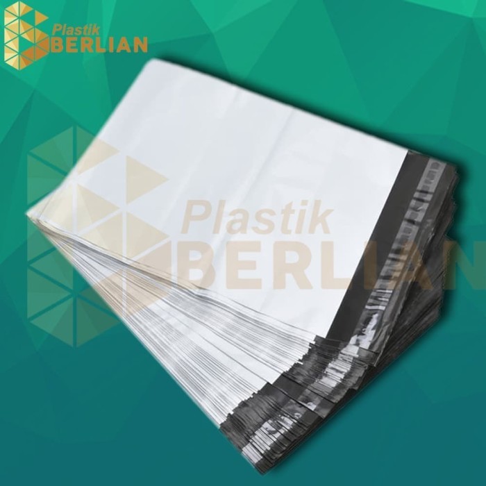 

Plastik Amplop Packaging Polymailer Polybag 35X45 Isi 100 White New