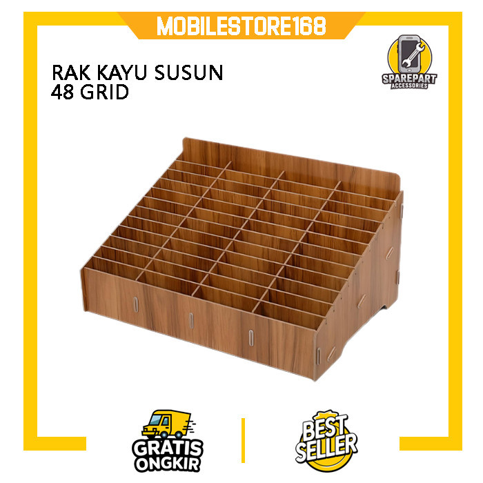 Rak Kayu Untuk Susunan Hp