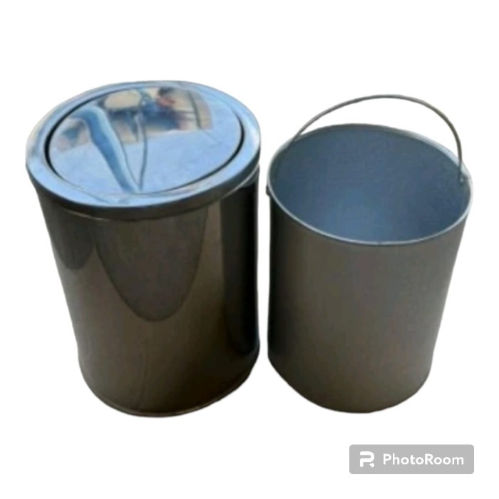 BERAGAM TONG SAMPAH STAINLESS TONG SAMPAH TUTUP SWING ZUK2