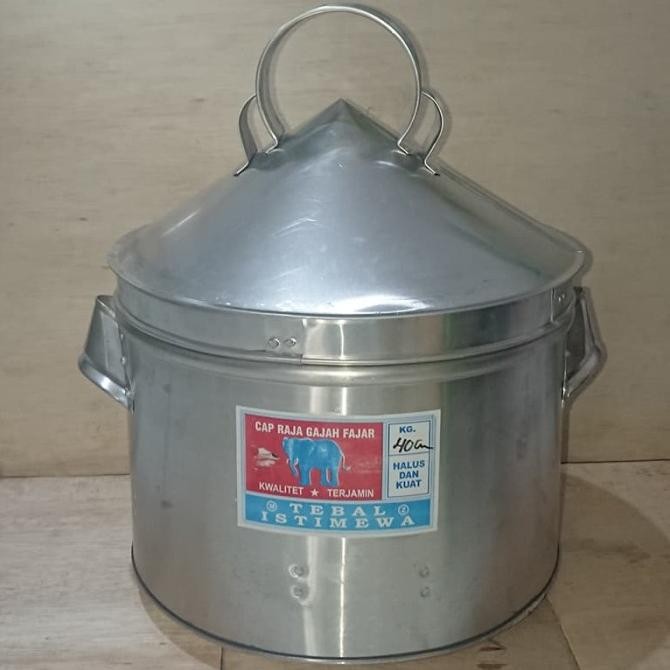 $+$+$+$+] Langseng Aluminium Kukus Bulat 40Cm Sarangan Ganda