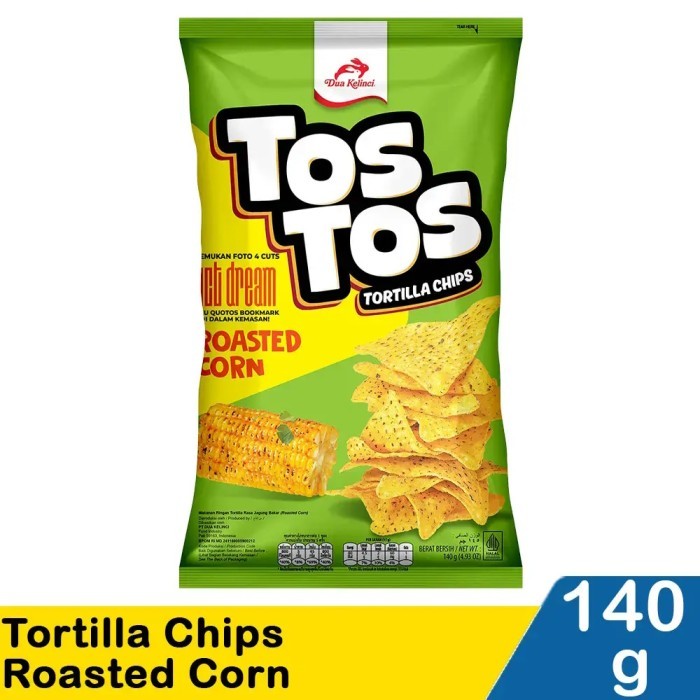 

SALE Tos Tos Tortilla Chips Roasted Corn Nacho Cheese 140gr Camilan Kekinian Bikin Semua Jadi Lebih