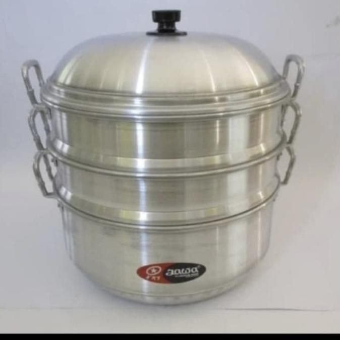 ~~~~~] Klakat Langseng Steamer Kukus Kue Aluminium 33 Cm Maspion