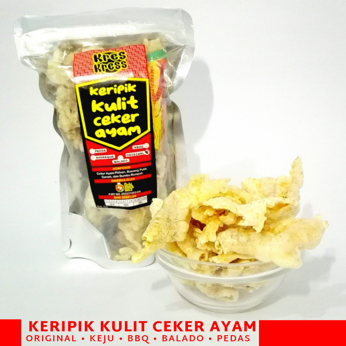 

SALE KERIPIK KULIT CEKER AYAM TANPA TEPUNG KHAS SOLO