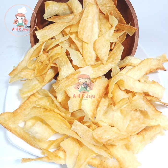 

STOK TERBATAS Keripik Singkong Original 500gr / Kripik Singkong Mangleng Gurih Asin