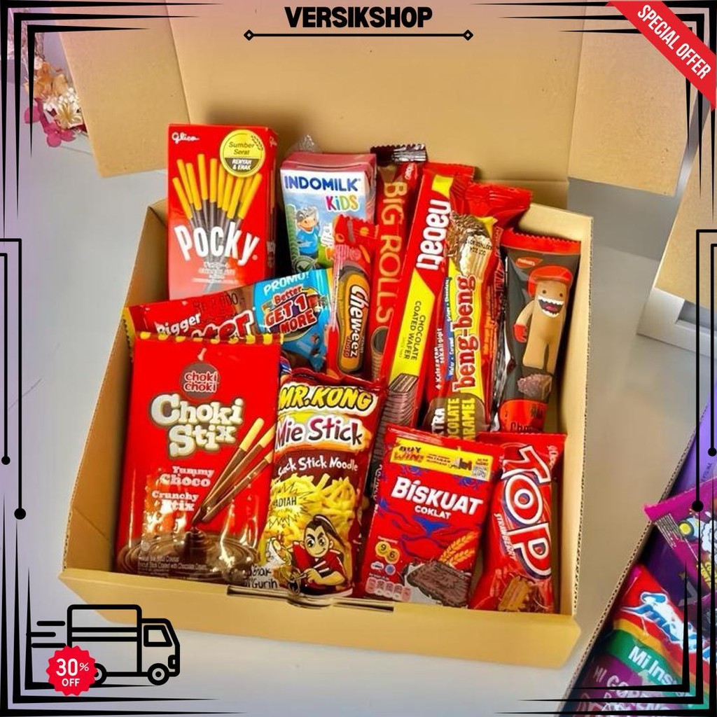 

Cod Snack 1 Dus Murah Jajanan Makanan Ringan Campuran 1 Kg Cemilan Enak Bebas Request D Best Seller