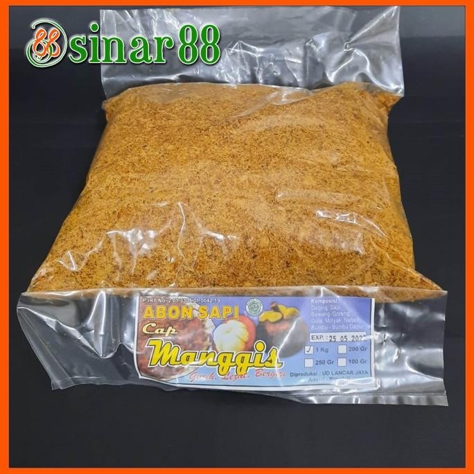 

] Abon Sapi Cap Manggis 1kg