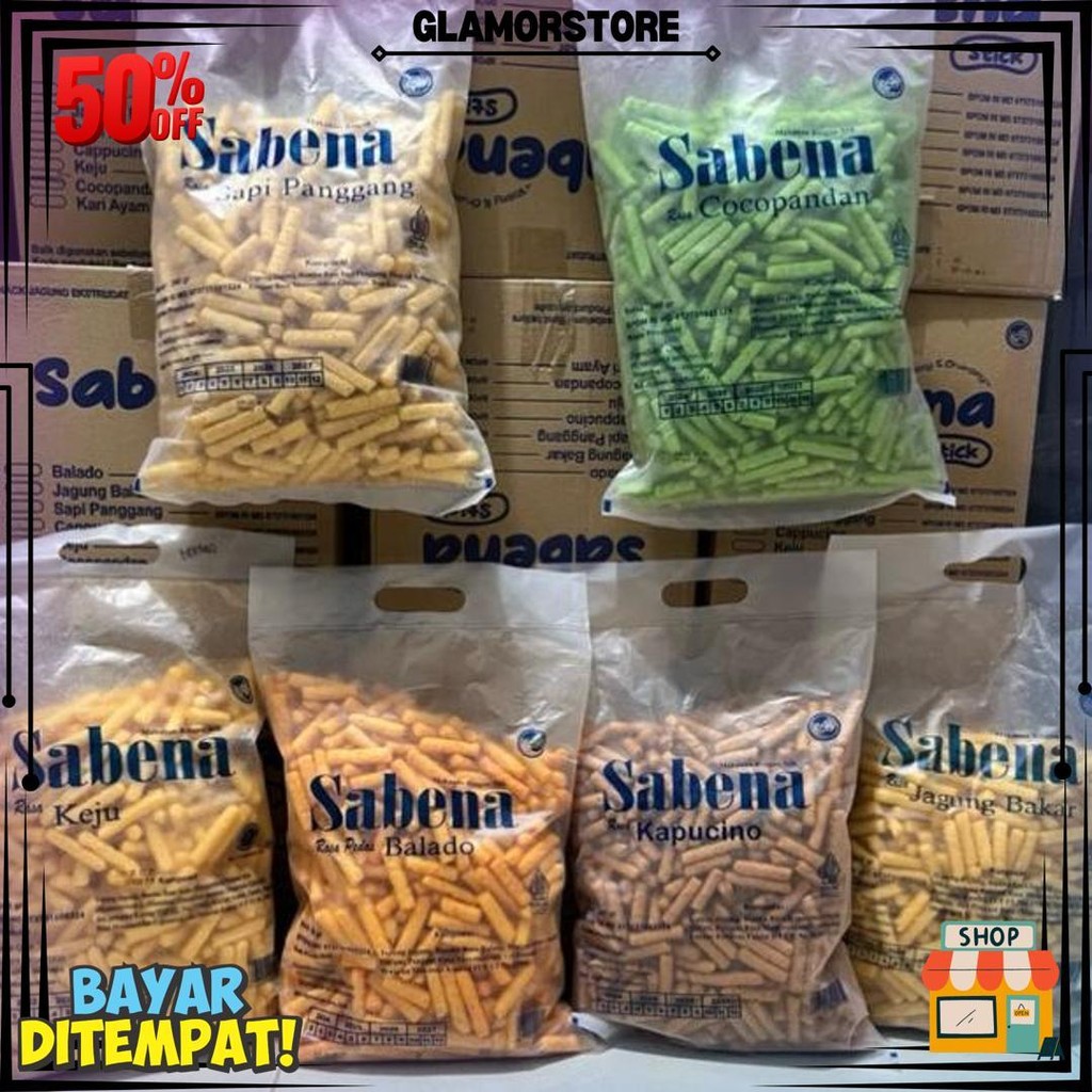 

Snack Stik Sabena 340 Gr Paket 3 Bungkus All Variant D Cod