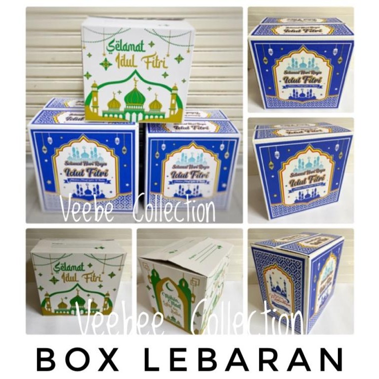 *****] Box Lebaran/ Kardus kue kering Idul Fitri/ box hampers lebaran