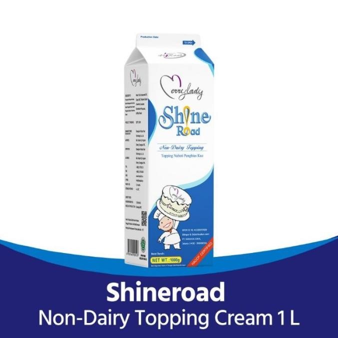 

*#*#*#] Shine Road Whipping Cream Non Dairy 1ltr