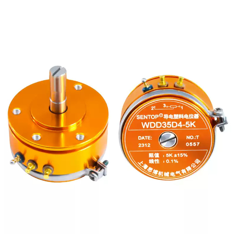 PUJASERRAZ Original SENTOP WDD35D4 Conductive Plastic Potentiometer Linear 0.1% Resistance 1K 2K 5K 