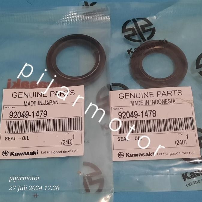 ------] Sepasang Seal Kruk As Kawasaki Ninja 150 KIS R RR SS