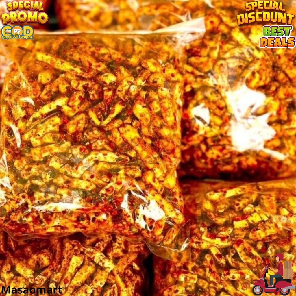 

Basreng Stik 1Kg Viral Pedas Daun Jeruk Bumbu Melimpah D Gratis Ongkir