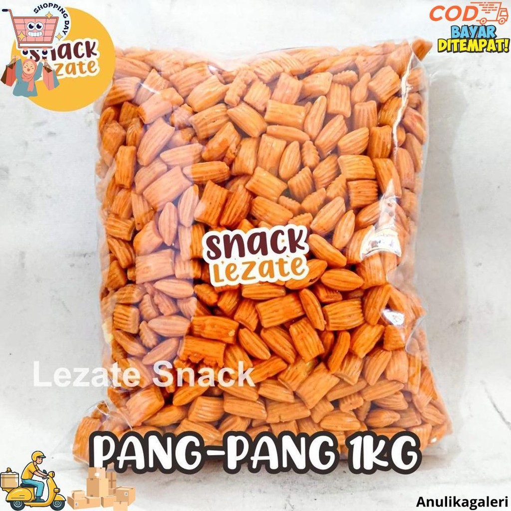 

Pangpang Pedas Manis 1Kg Murah Enak Renyah / Pang Pang Kiloan/ Pangpang Manis Kiloan Wap Shop D Termurah
