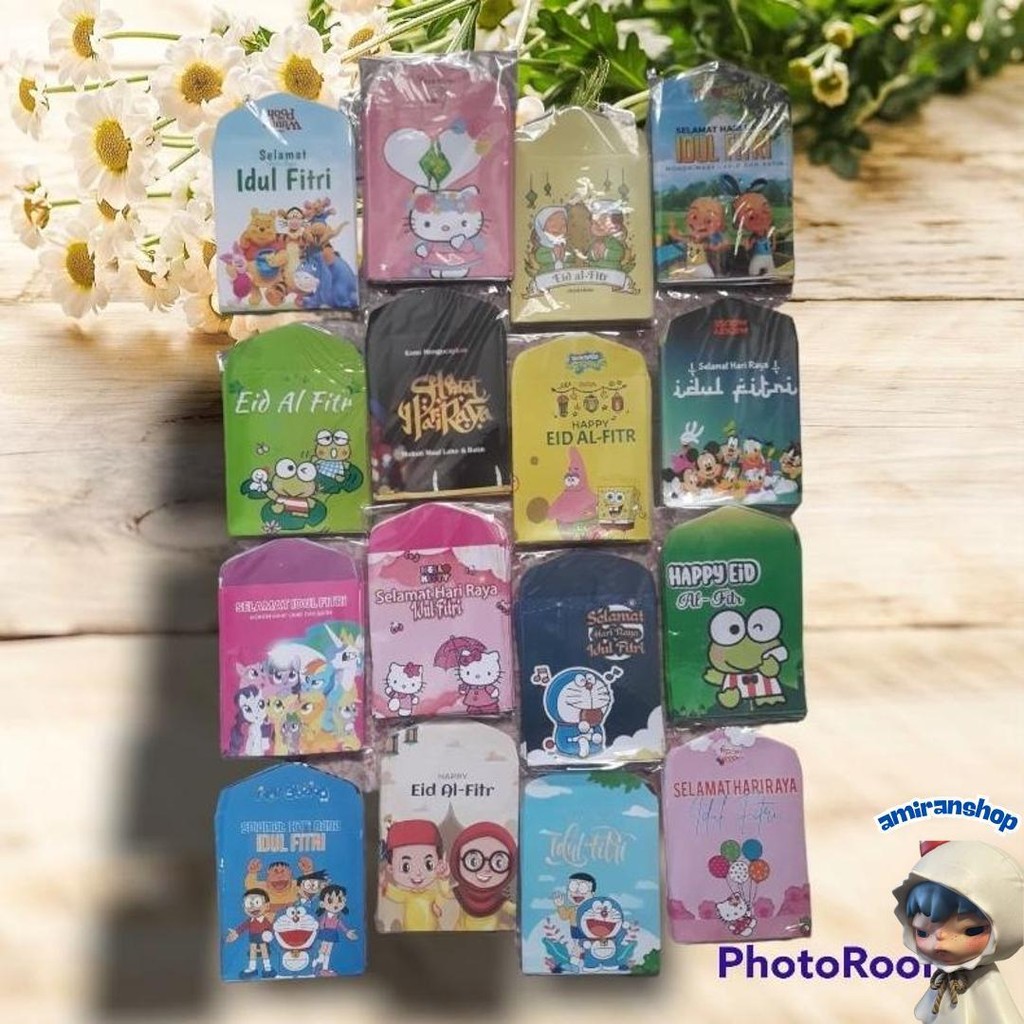 

20 Pack Isi 200 Amplop Lebaran Uk Madium Promo
