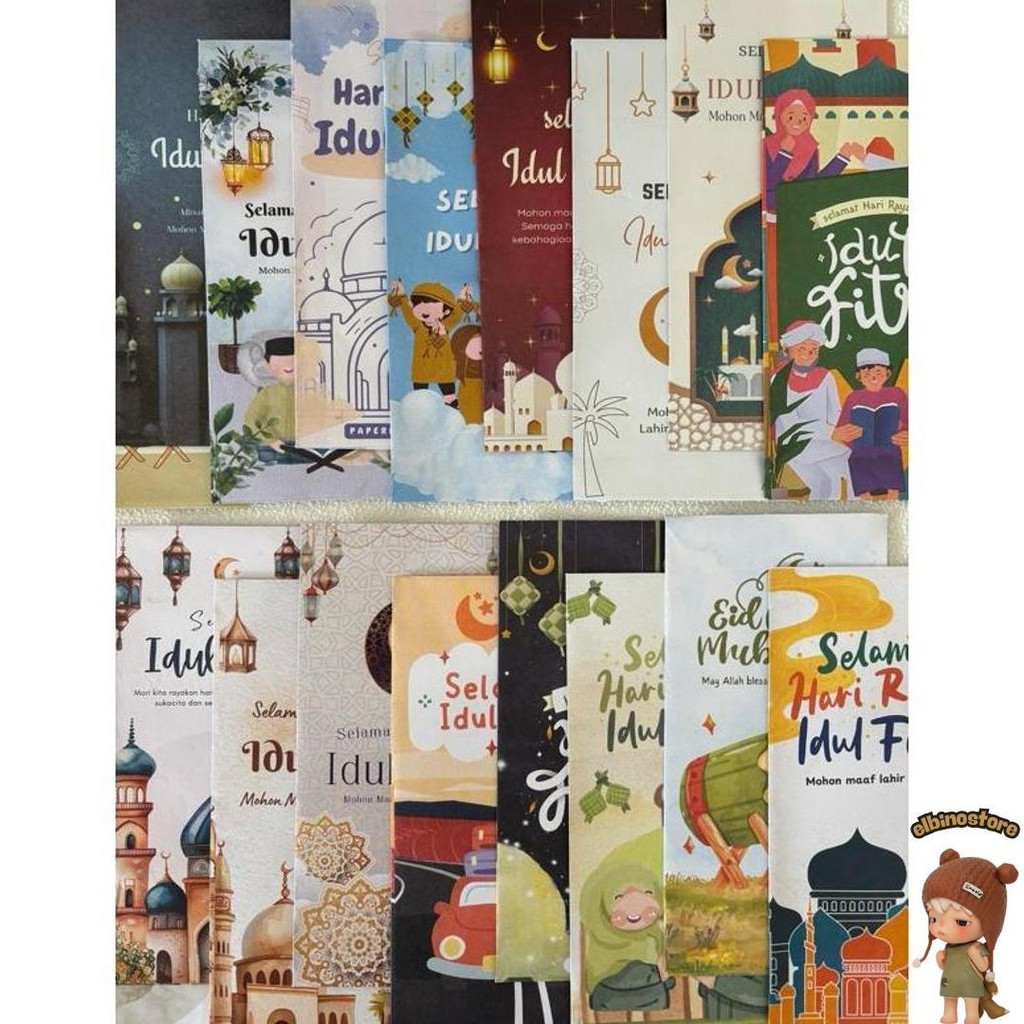 

Amplop Lebaran Ukuran 8 X 16,5 Cm (Isi -+50 Lembar) Murah