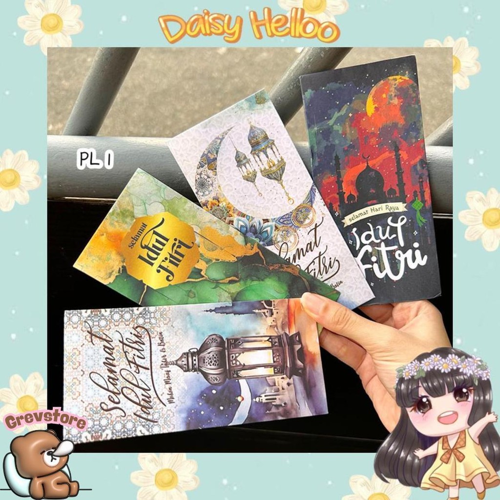 

Pl Amplop Lebaran 2025 Isi 10 Pcs Ukuran L Paper Tebal Karakter Idul Fitri Islamic Kartun Aesthetic Hari Raya Eid Mubarak Uang Thr Anak Muslim Atk Banjar Banjarmasin Bjm Daisyhelloo Cod