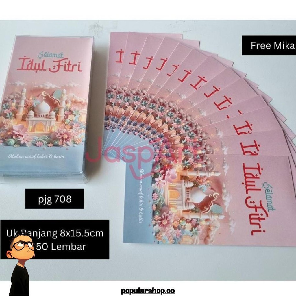 

Amplop Lebaran Angpao Idul Fitri 2025 Panjang Besar Murah Meriah Ready Stock Isi 50 Sale