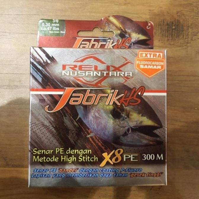 Senar PE Jabrik HS Relix Nusantara PE #3 - ALAT PANCING - AKSESORIS Terlaris