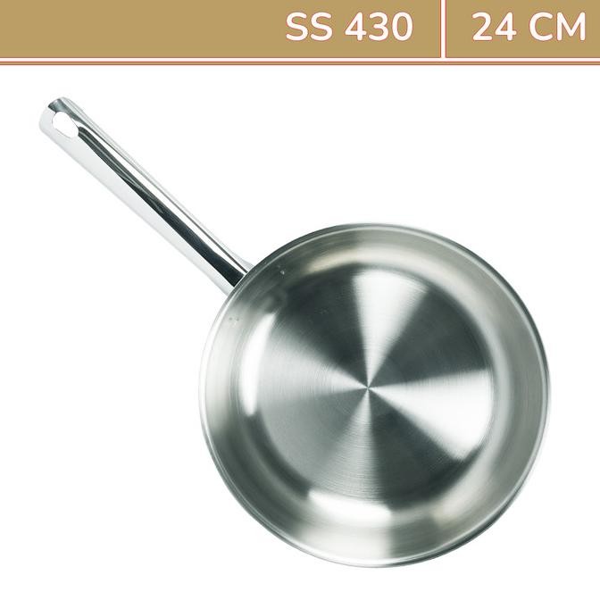 Frying Pan BIMA Stainless Steel Fry Pan 24cm Morganware