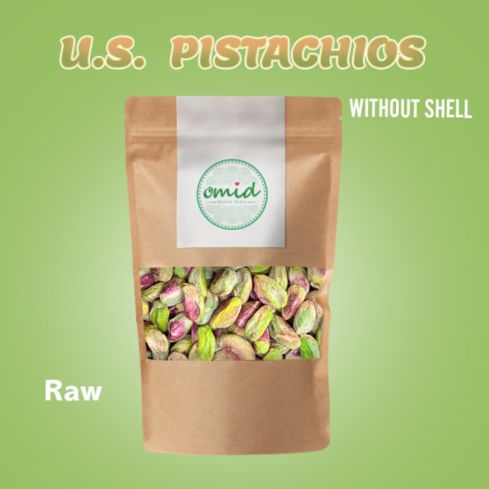 

Raw Pistachio Green Nuts (USA) / Kacang Pistachio Mentah Hijau - 250gr
