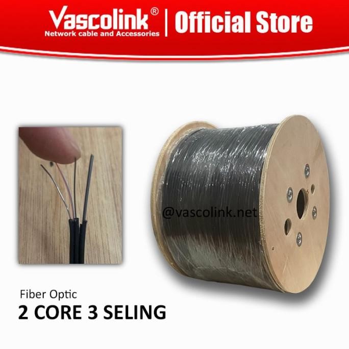 VASCOLINK KABEL FO 2 CORE 3 SELING 1000METER