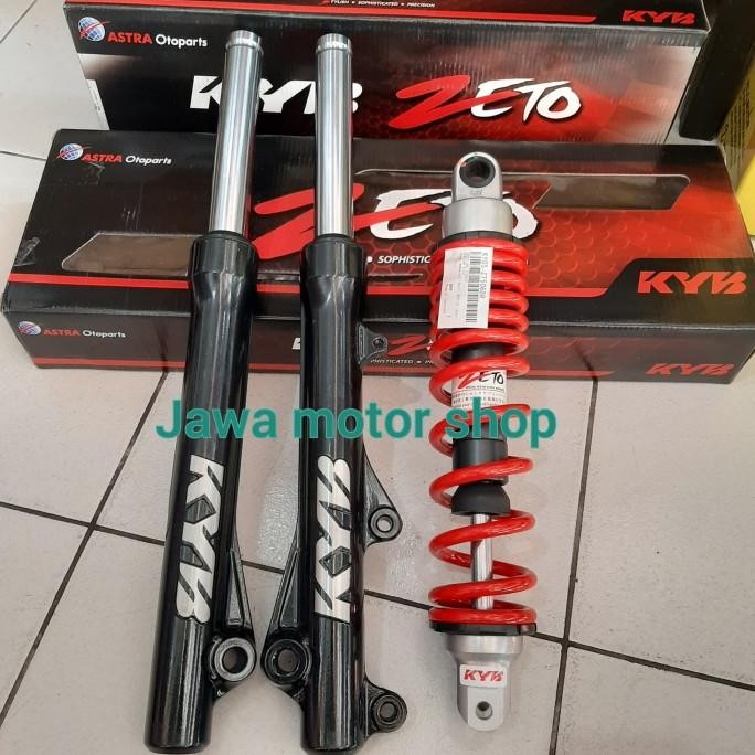 Paket shock depan belakang kyb zeto vario 125 vario 150  kyb zeto original Terlaris