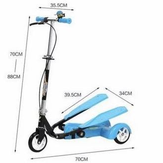 Grosir Dlc Skuter Dual Pedal / Skuter Genjot Wings/ Scooter Otoped Punya Sni