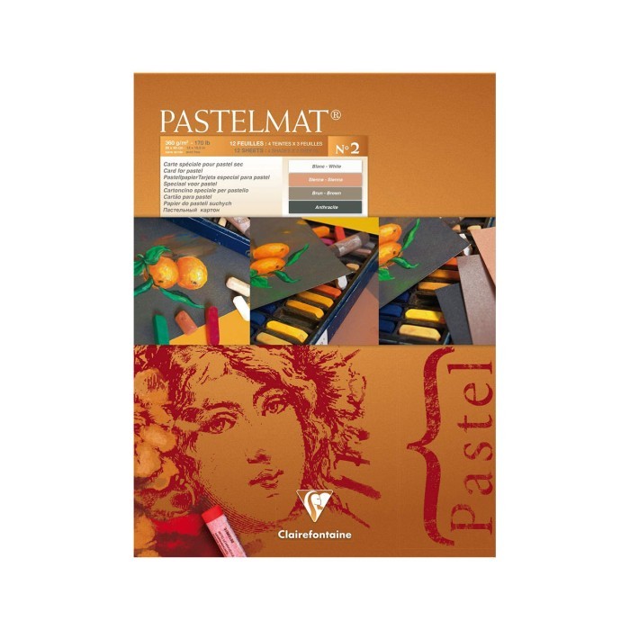 

Clairefontaine PastelMat No.2 - 30 x 40 Paper Pad