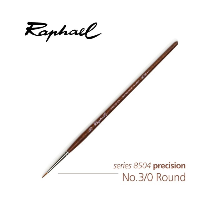 

RAPHAEL 8504 Precision No.3/0 Round Brush