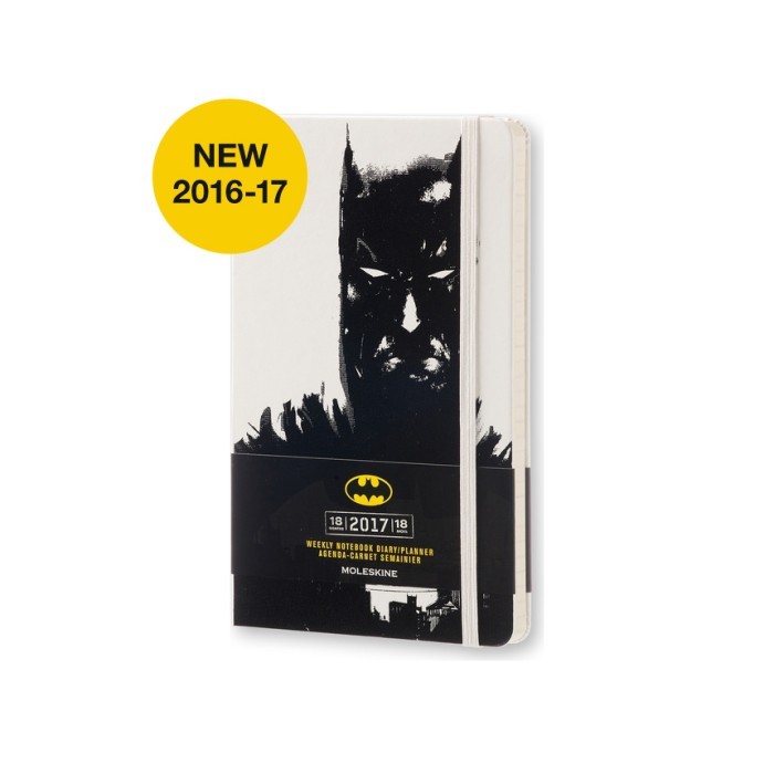 

MOLESKINE Batman Large White 18 Months Weekly Planner