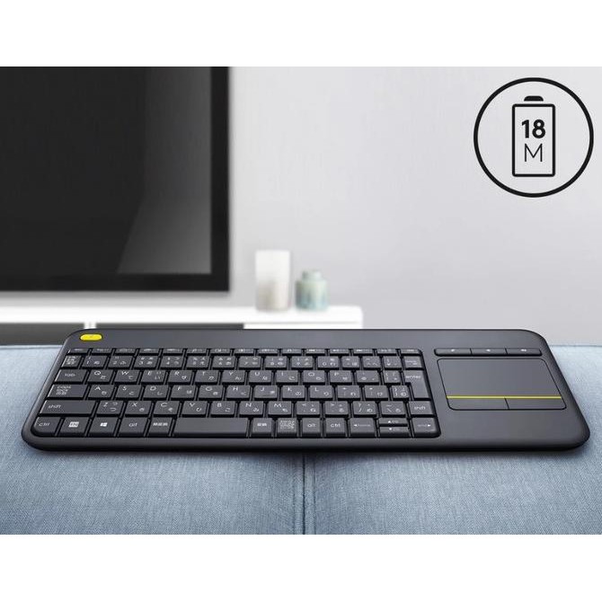 KEYBOARD K400 PLUS KEYBOARD WIRELESS TOUCHPAD TABLET ANDROID PC