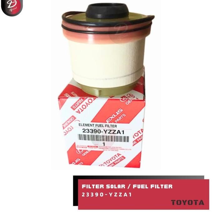 Filter Solar Fuel Filter Innova Fortuner Diesel Lama 2004 2015 Ori Asl