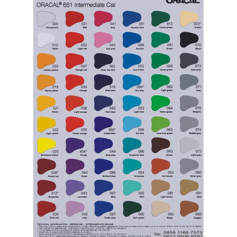 

STICKER 651 GLOSS 70 BLACK