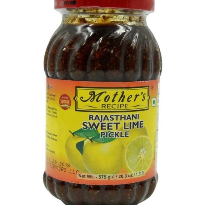 

] Acar India RAJASTHANI SWEET LIME PICKLE MOTHER'S RECIPE 500G / Acar Jeruk Nipis