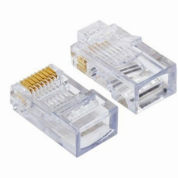 KONEKTOR RJ45 AMP COMSCOPE ORIGINAL CAT 5 ISI 50 CONNEKTOR