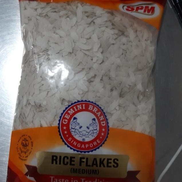

&<&<&<&] RICE FLAKES POHA MEDIUM SPM 500G /Serpihan Nasi