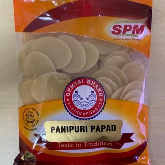 

:::::::] Makanan India PANIPURI PAPAD SPM 200gr - MENTAH