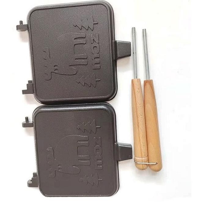 PEMANGGANG ROTI SANDWICH MAKER PAN JEPANG TOASTER MANUAL KOMPOR