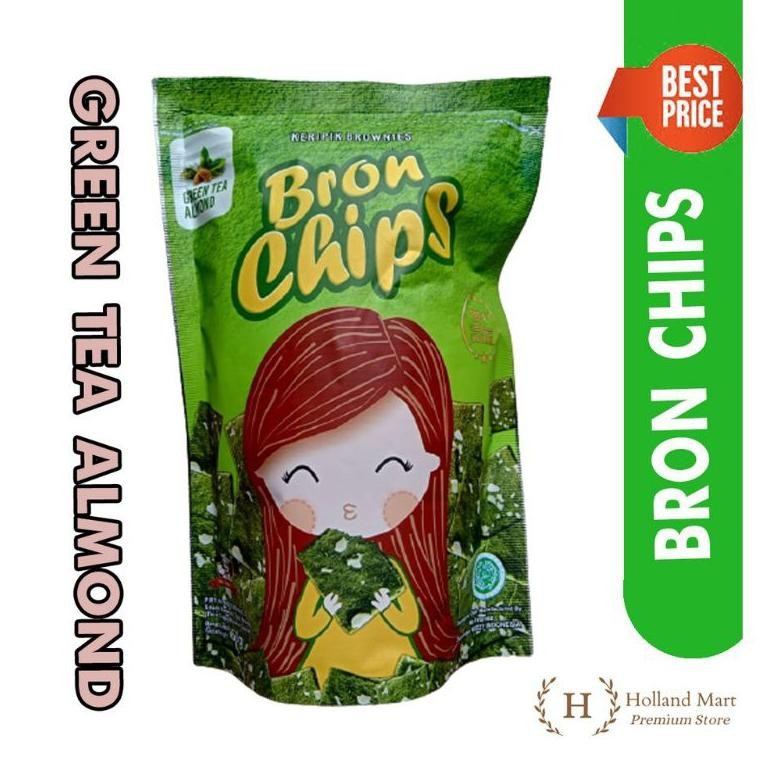 

BRONCHIPS Keripik Brownies Keripik Bronchips Greentea
