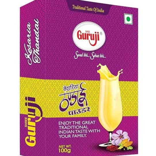 

:::::::] GURUJI KESARIA THANDAI POWDER 100G / Minuman Tradisional India