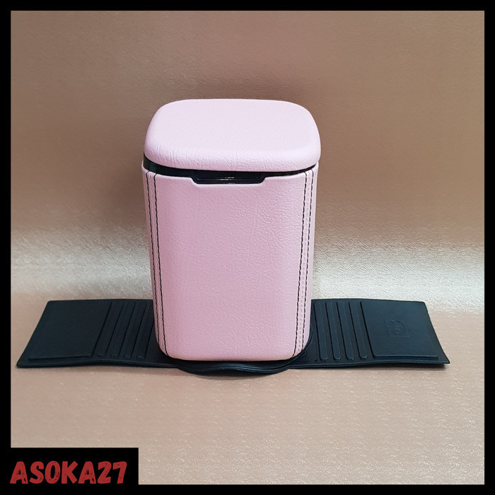 BELILAH TEMPAT SAMPAH MOBIL WARNA PINK /TONG SAMPAH MOBIL WARNA PINK HNM747